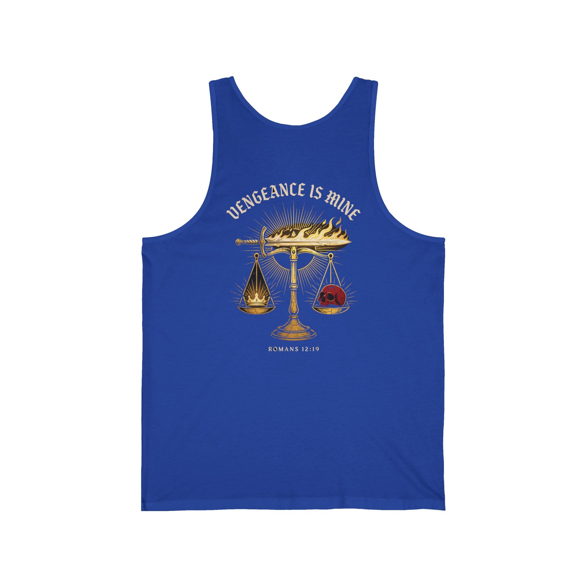 Vengeance Is Mine Christian Tank | Reformed Warrior Faith