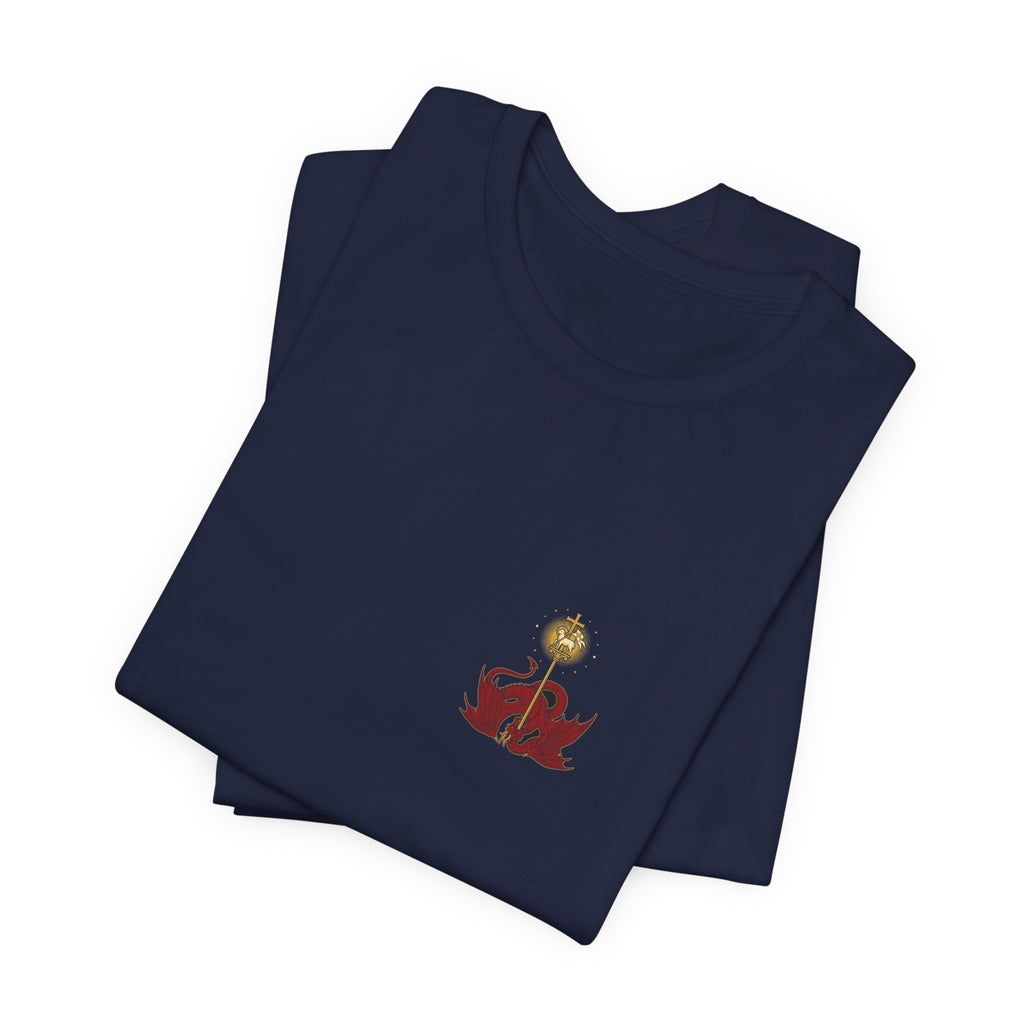 By the Blood Christian Tee | Reformed Warrior Faith Shirt