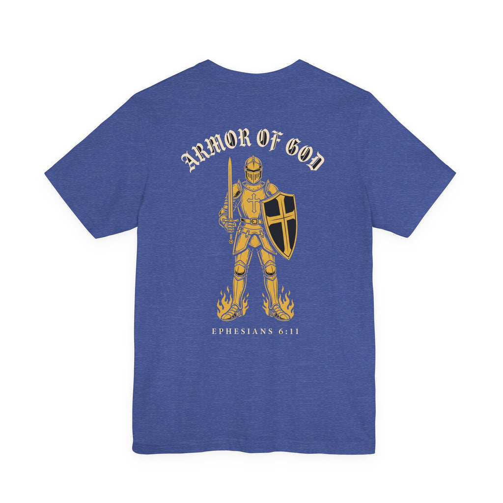 Put On the Full Armor of God Warrior Christian Tee | Crusades Faith Bible Shirt