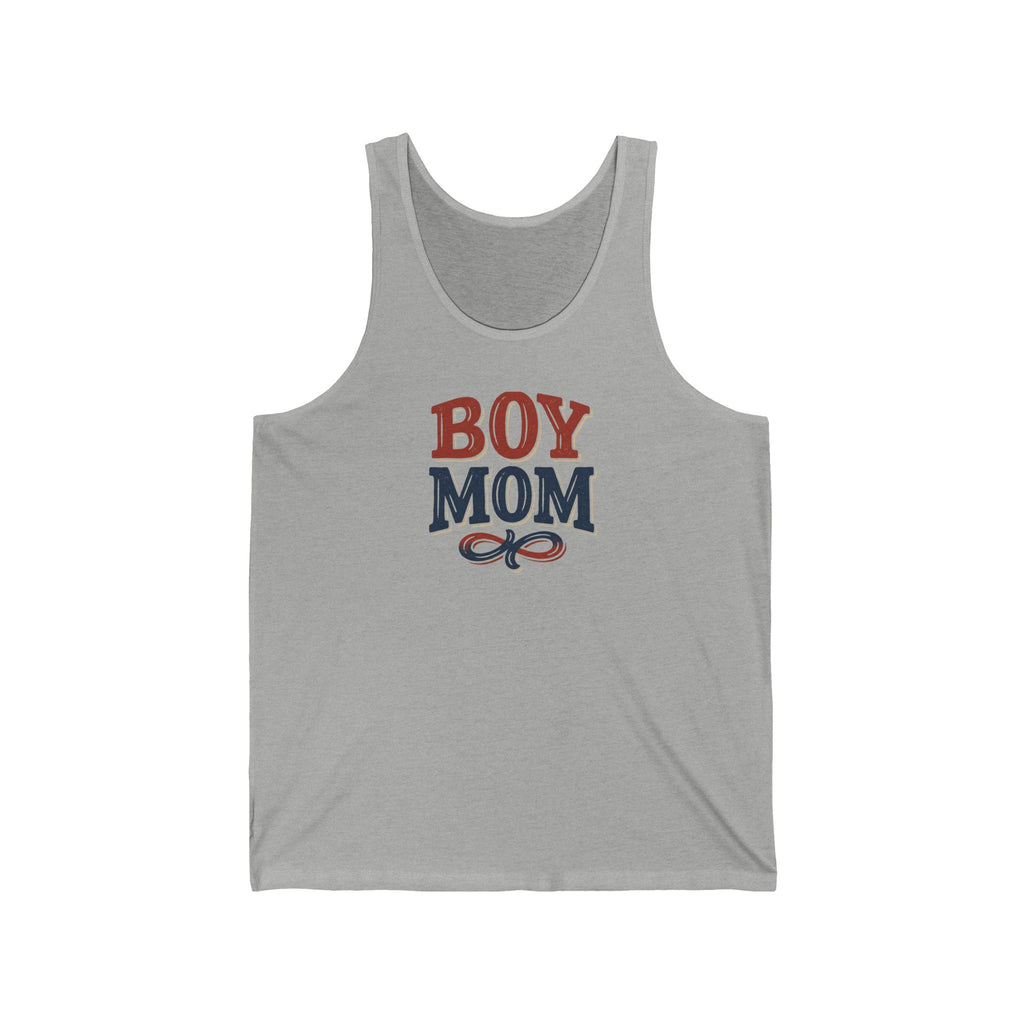 Boy Mom Tank Top | Vintage Retro Mom of Boys Tee | Mama Gift