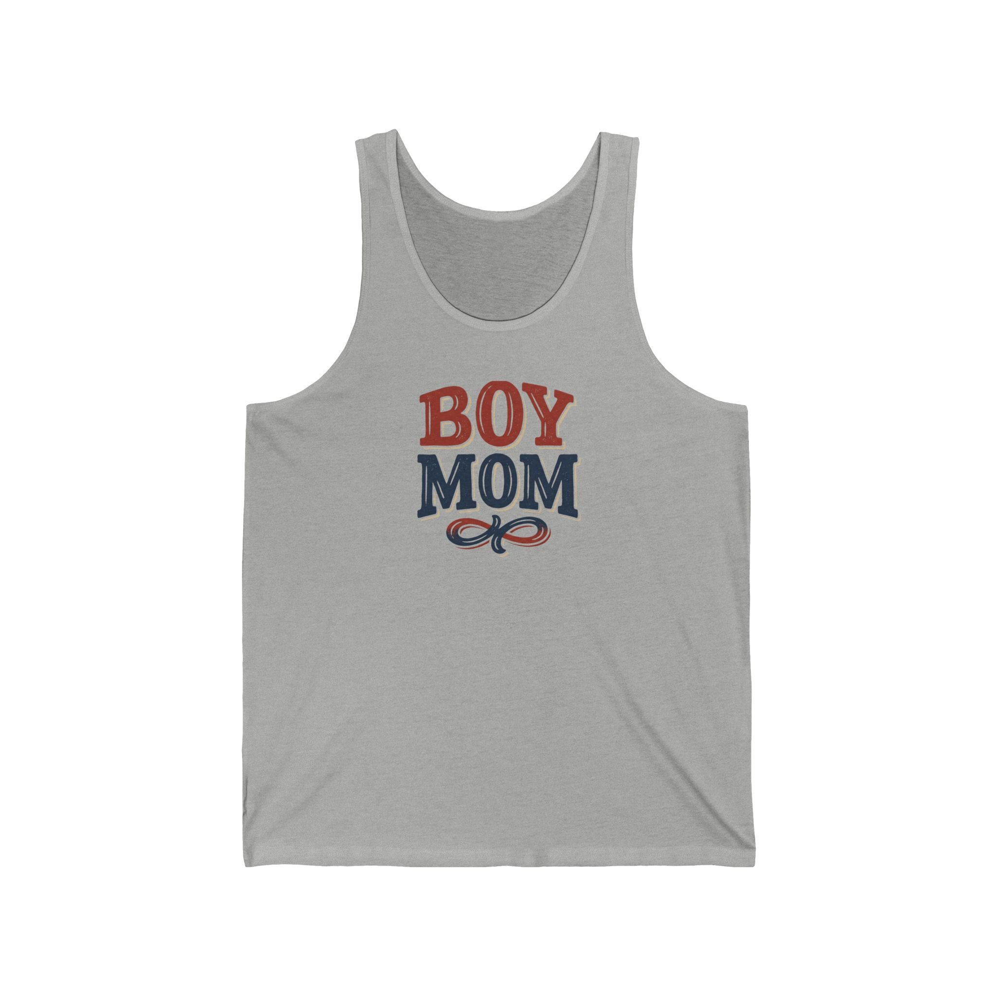 Boy Mom Tank Top | Vintage Retro Mom of Boys Tee | Mama Gift