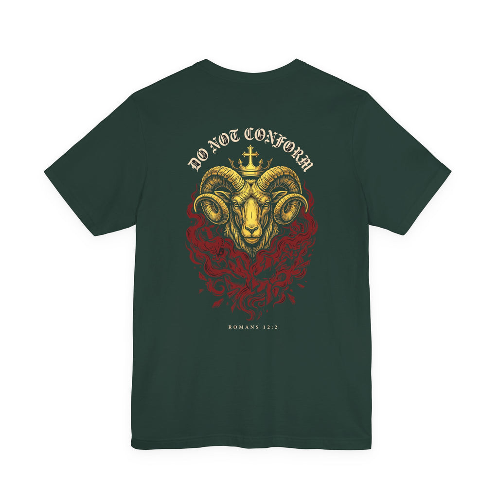 Do Not Conform Christian Tee | Reformed Warrior Faith Shirt