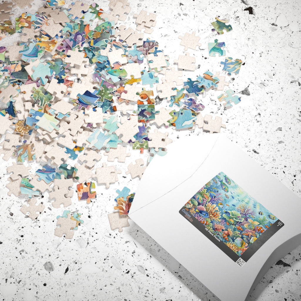 Underwater Harmony Jigsaw Puzzle with Tropical Fish Scene