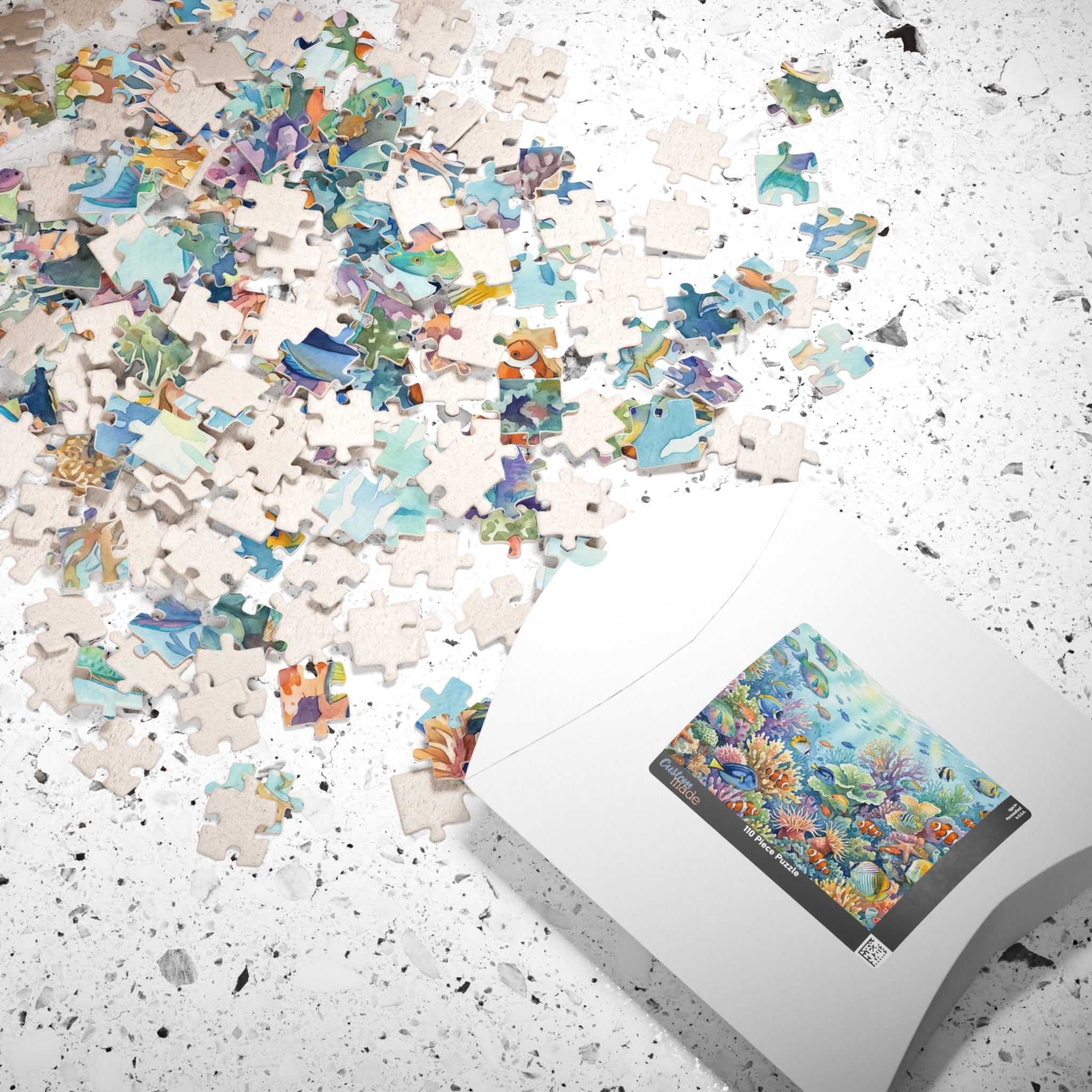 Underwater Harmony Jigsaw Puzzle with Tropical Fish Scene