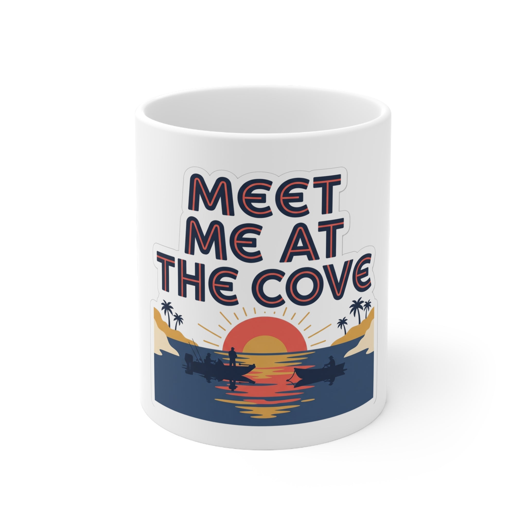 Lake of the Ozarks Cove Coffee Mug - Sunset Boats Design