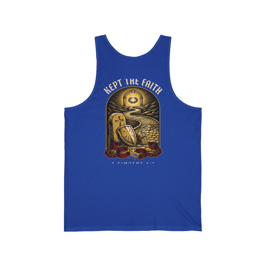 Kept the Faith Christian Tank | Reformed Warrior Faith