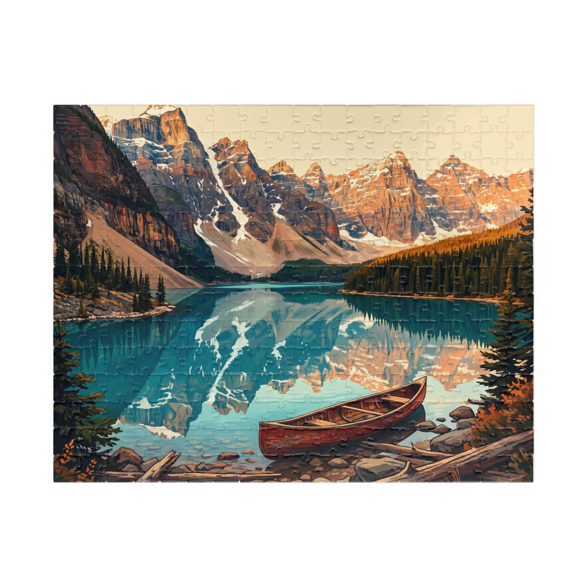 Banff Moraine Lake Jigsaw Puzzle | Canadian Rockies Scenic