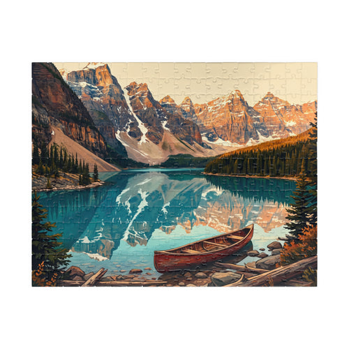 Banff Moraine Lake Jigsaw Puzzle | Canadian Rockies Scenic