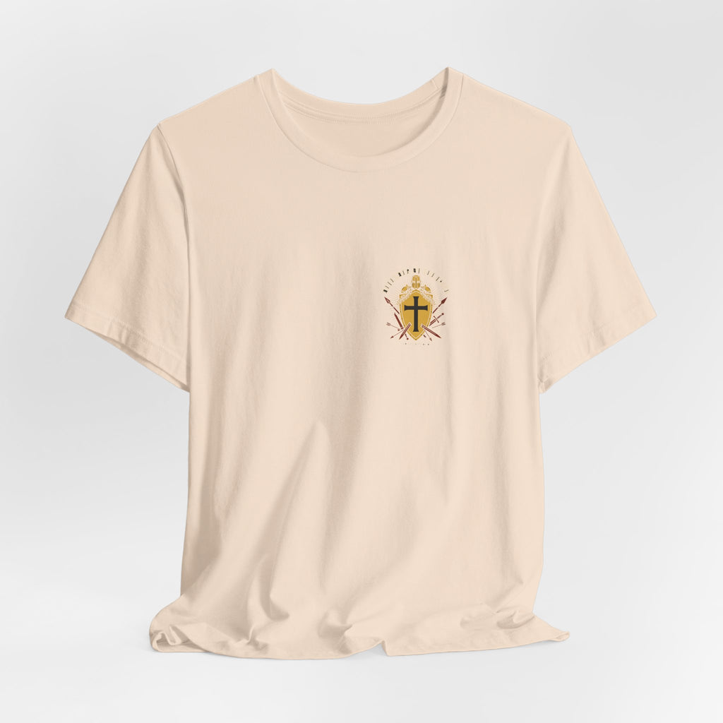 No Weapon Formed Against Me Warrior Christian Tee | Crusades Faith Bible Shirt
