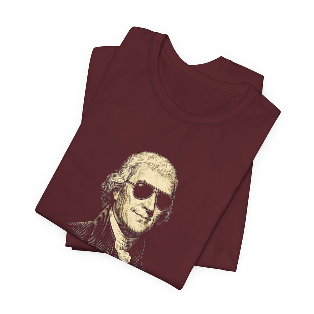 I'd Rather Be Committing Treason T-Shirt | Funny Founding Fathers 4th of July Tee | History Gift