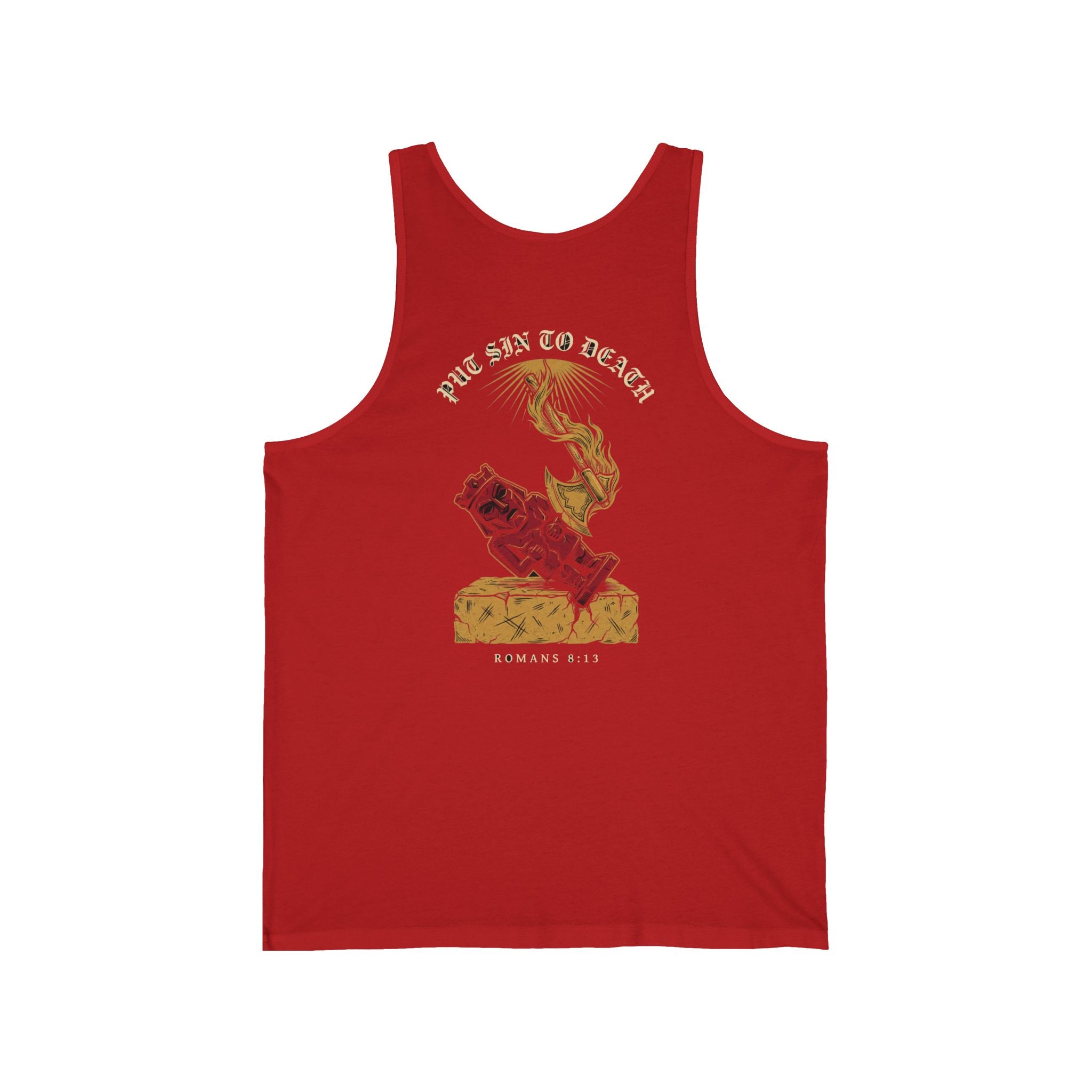 Put Sin to Death Christian Tank | Reformed Warrior Faith