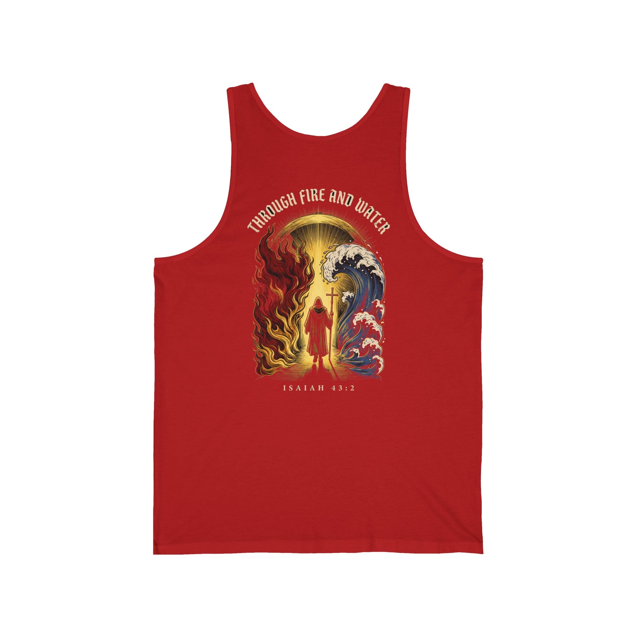 Through Fire and Water Christian Tank | Reformed Warrior Faith