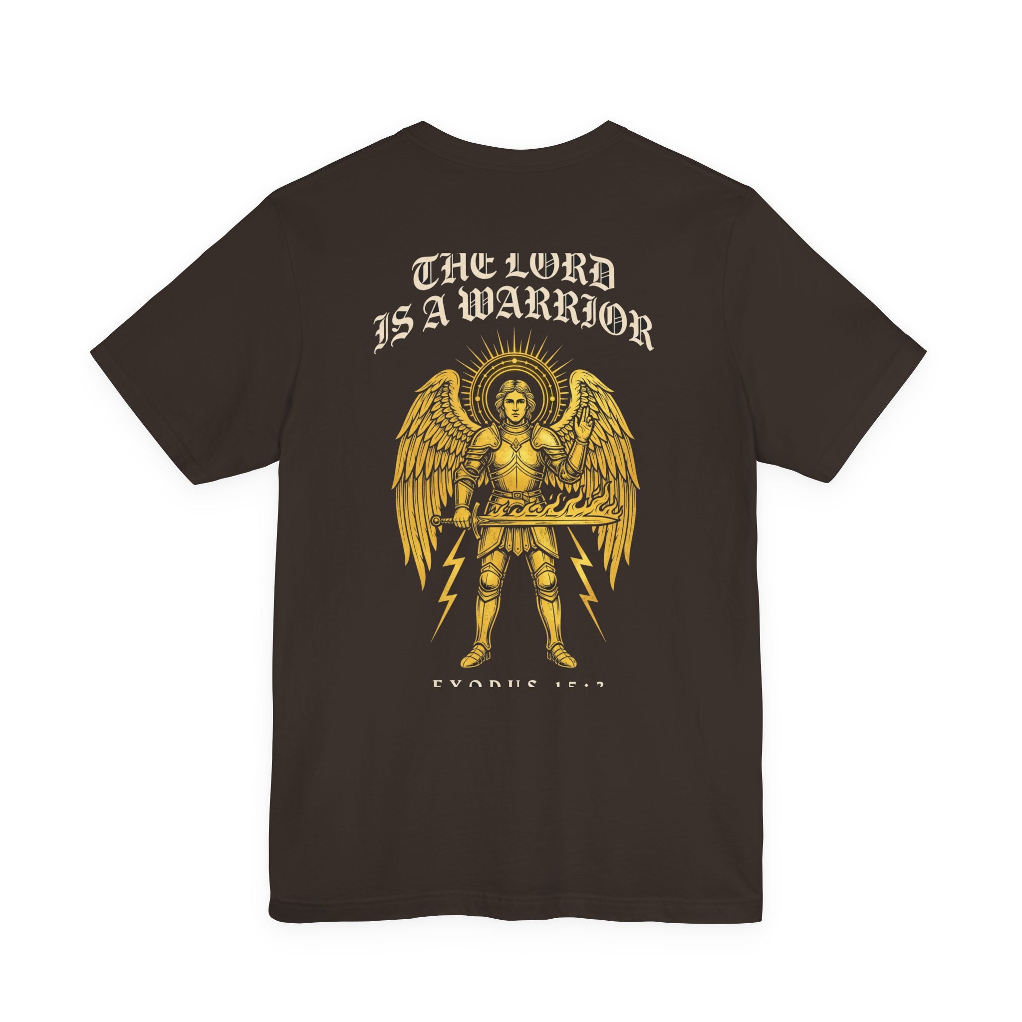 The Lord Will Fight For You Warrior Christian Tee | Crusades Faith Bible Shirt