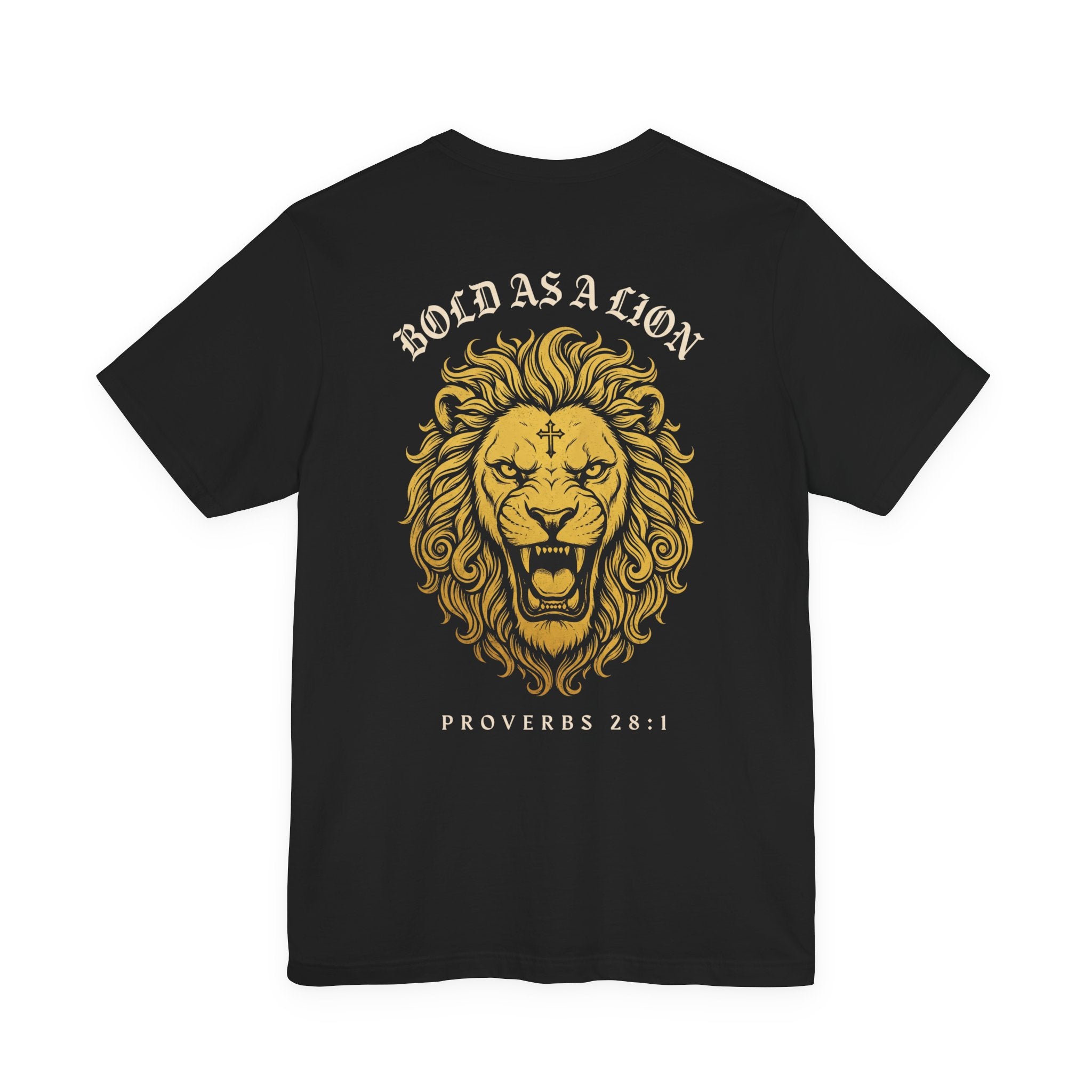 Bold as a Lion Christian Tee | Reformed Warrior Faith Shirt