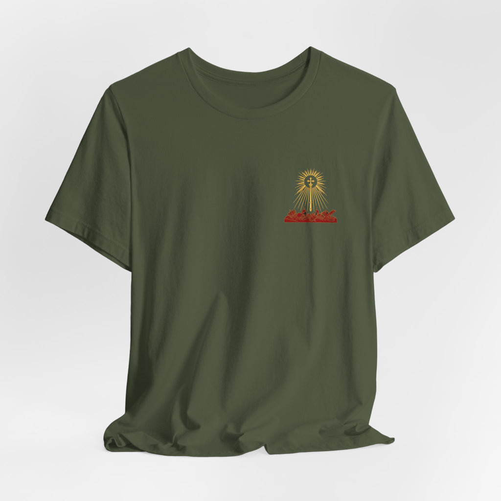 None Can Stay His Hand Christian Tee | Reformed Warrior Faith Shirt