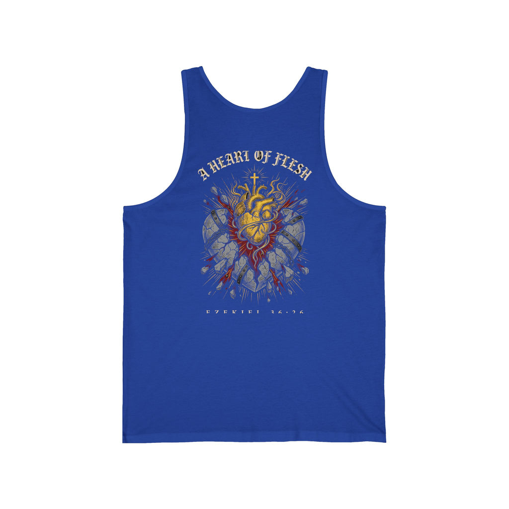 A Heart of Flesh Christian Tank | Reformed Warrior Faith