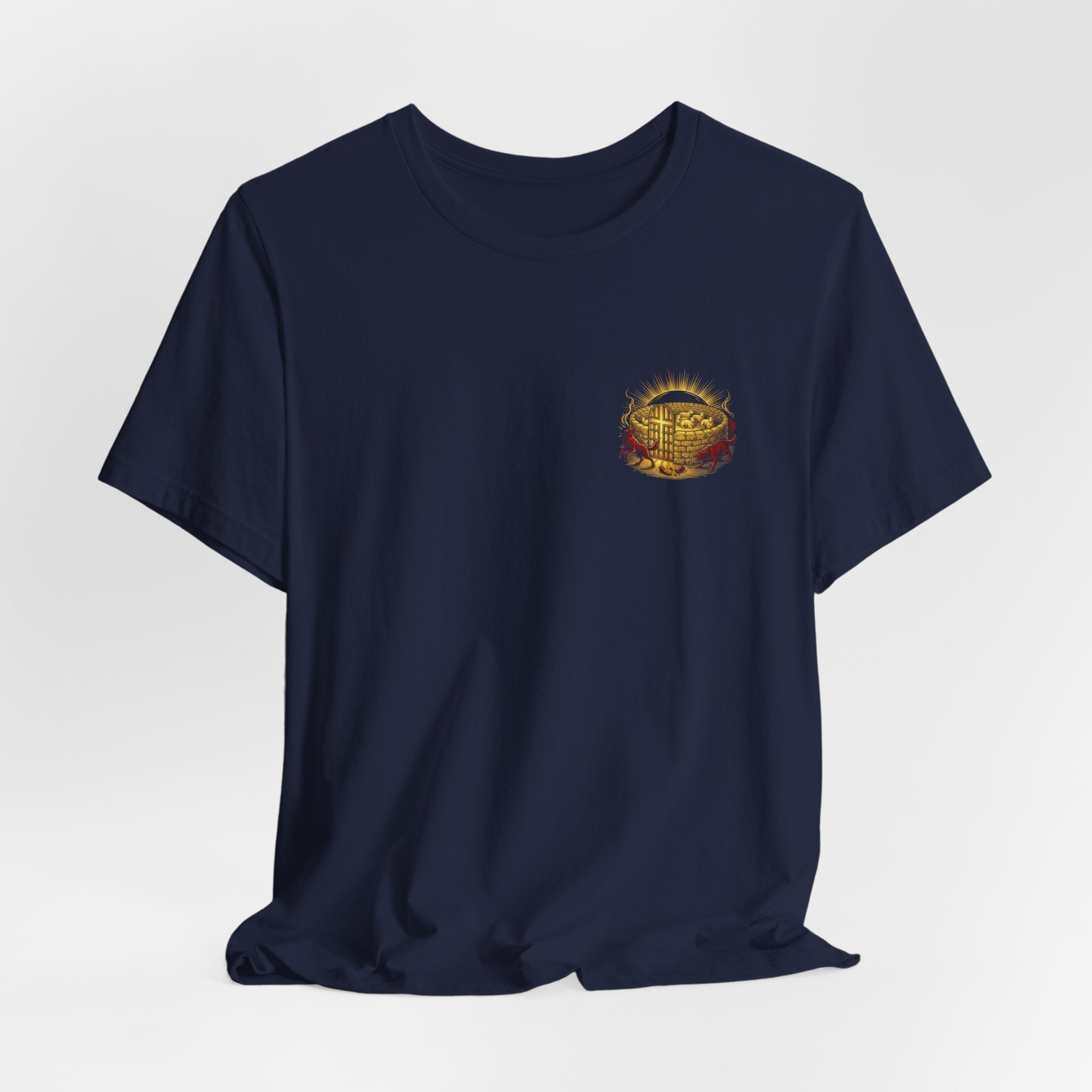 No One Will Snatch Them Christian Tee | Reformed Warrior Faith Shirt