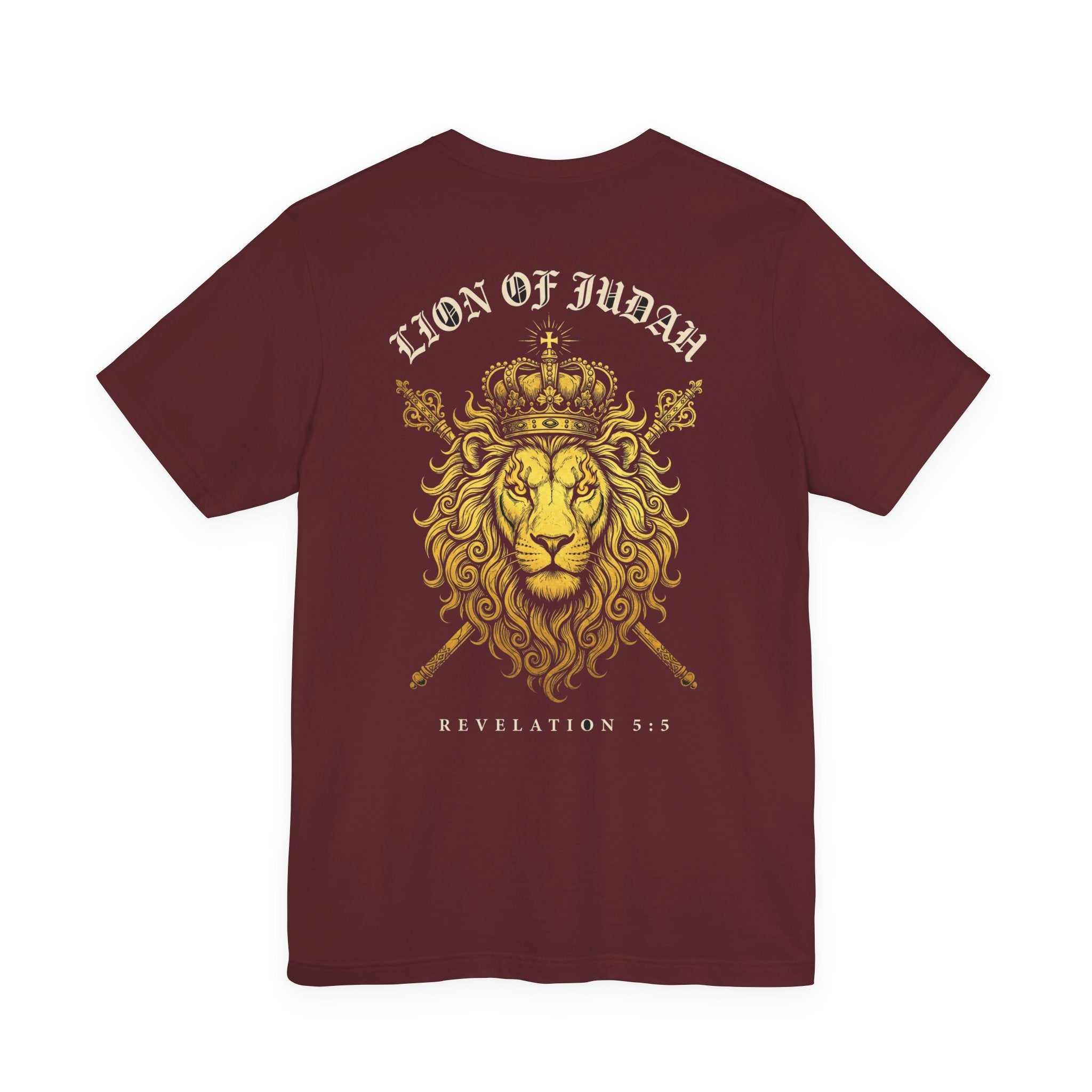 Lion of Judah Christian Tee | Reformed Warrior Faith Shirt