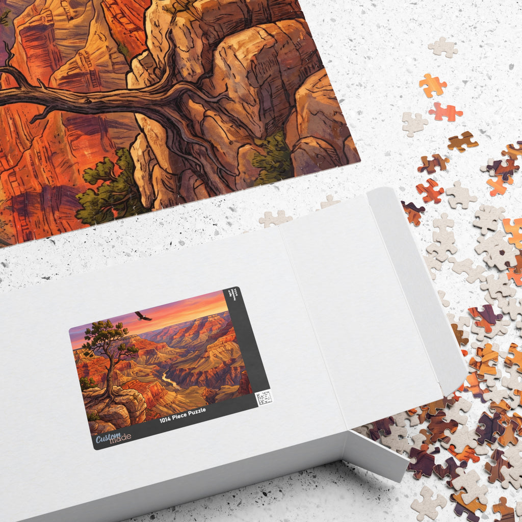 Grand Canyon at Sunset Jigsaw Puzzle | American Southwest Scenic