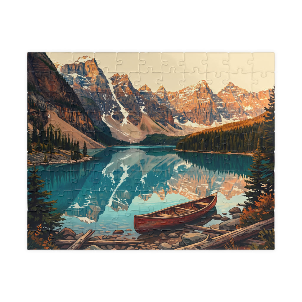 Banff Moraine Lake Jigsaw Puzzle | Canadian Rockies Scenic