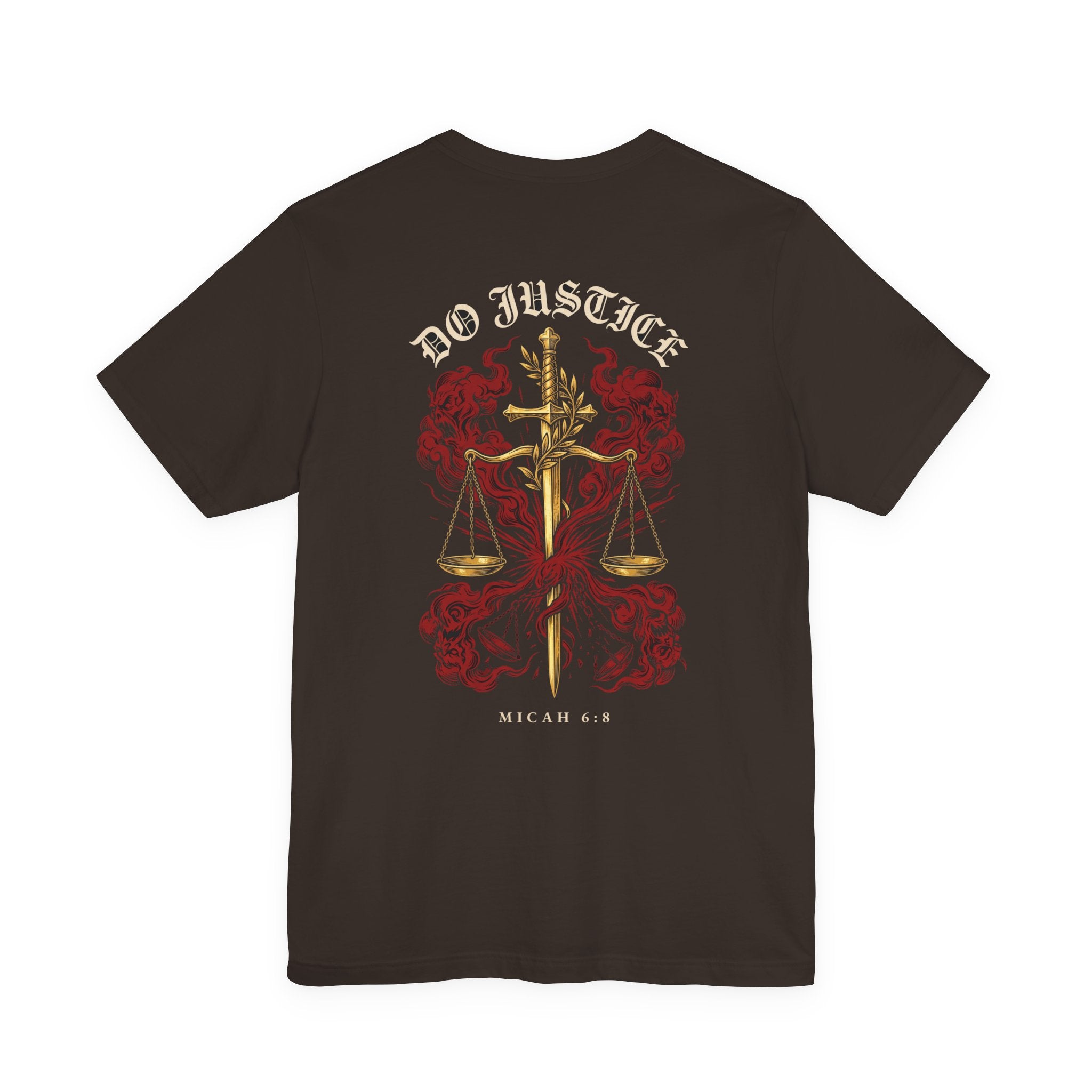 Do Justice Christian Tee | Reformed Warrior Faith Shirt