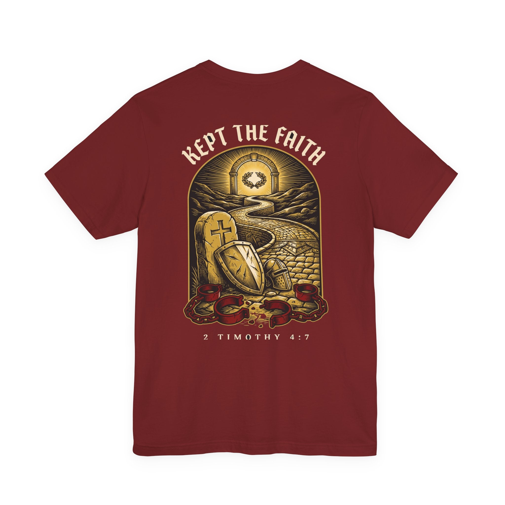 Kept the Faith Christian Tee | Reformed Warrior Faith Shirt