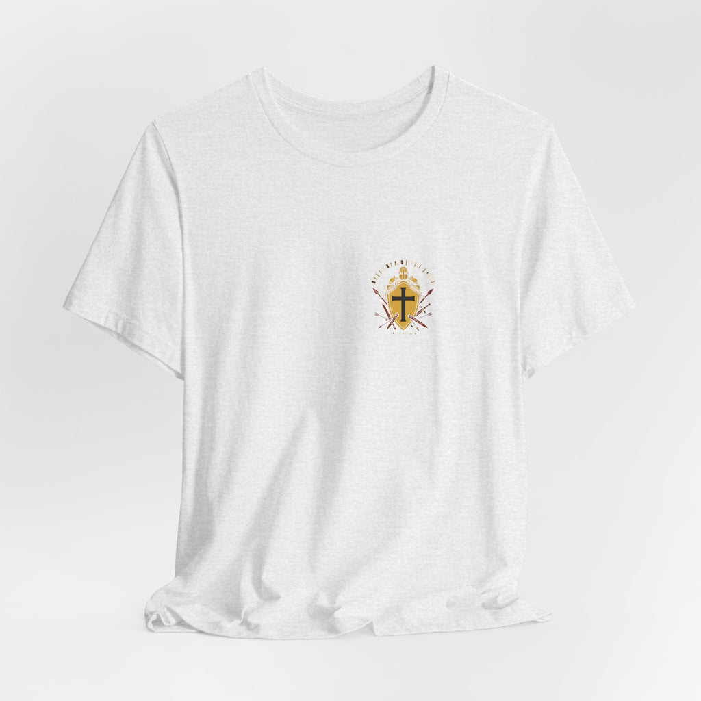 No Weapon Formed Against Me Warrior Christian Tee | Crusades Faith Bible Shirt