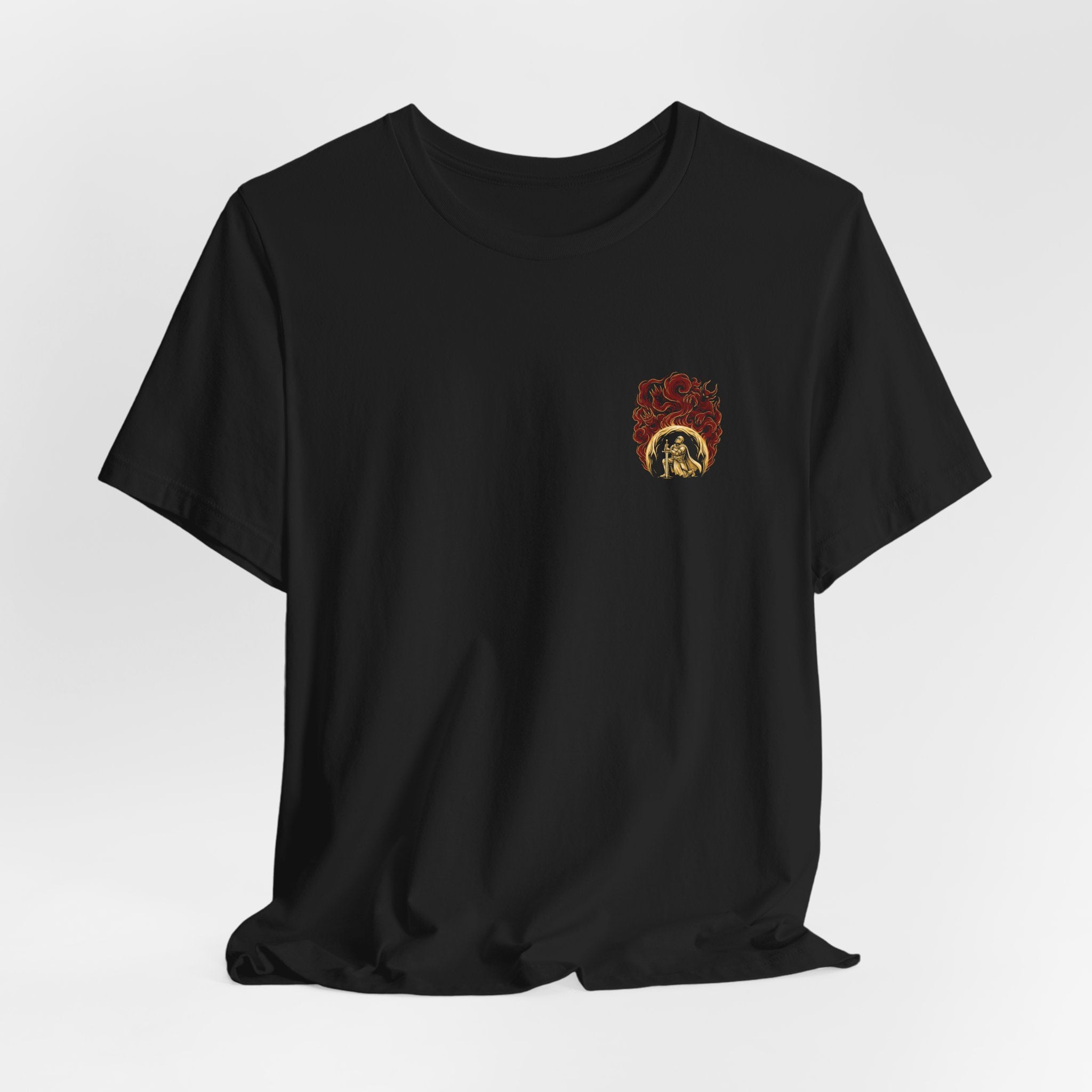 Not Against Flesh Christian Tee | Reformed Warrior Faith Shirt