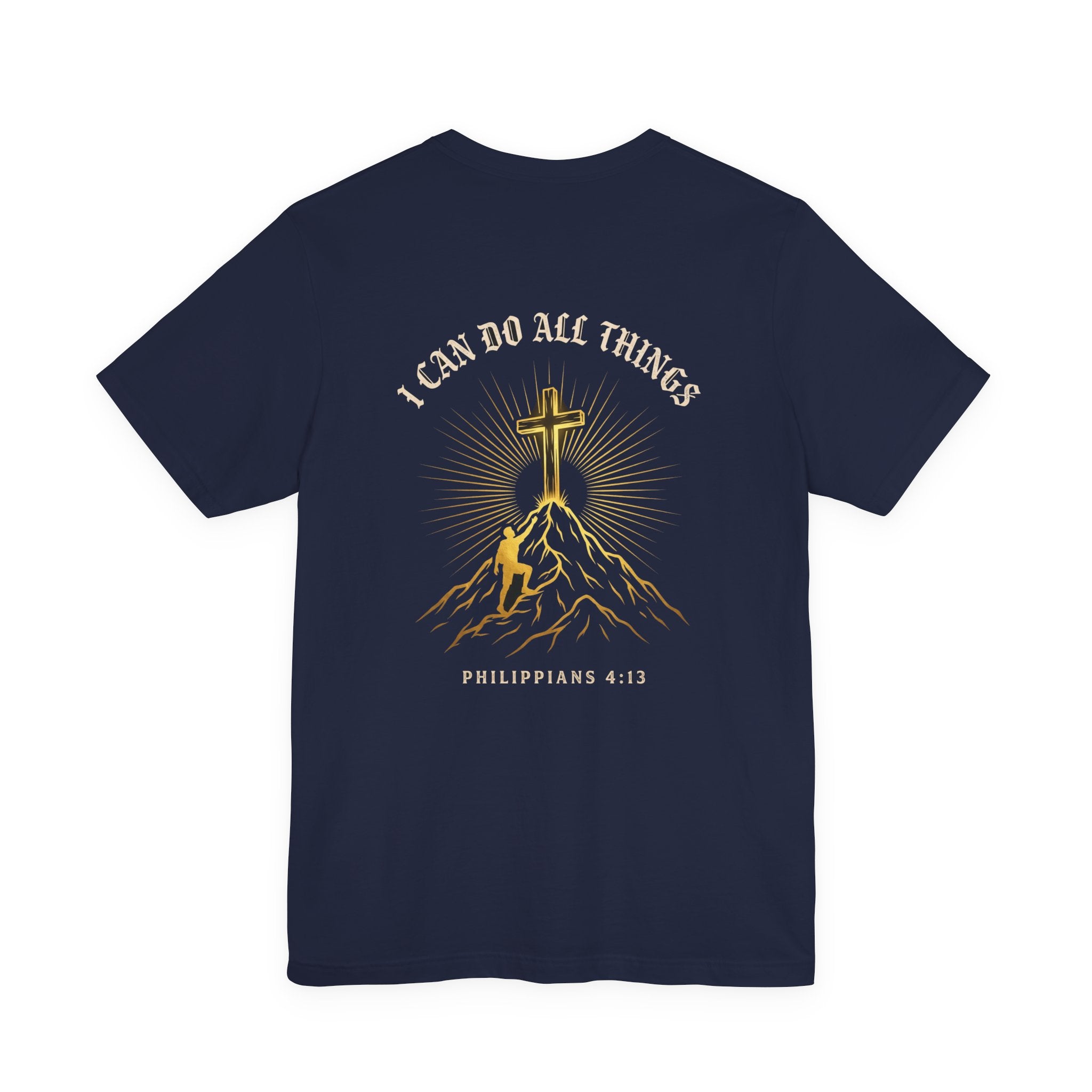 I Can Do All Things Through Christ Christian Tee | Faith Bible Verse Shirt