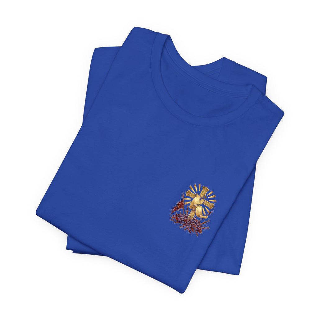 He Disarmed the Powers Christian Tee | Reformed Warrior Faith Shirt