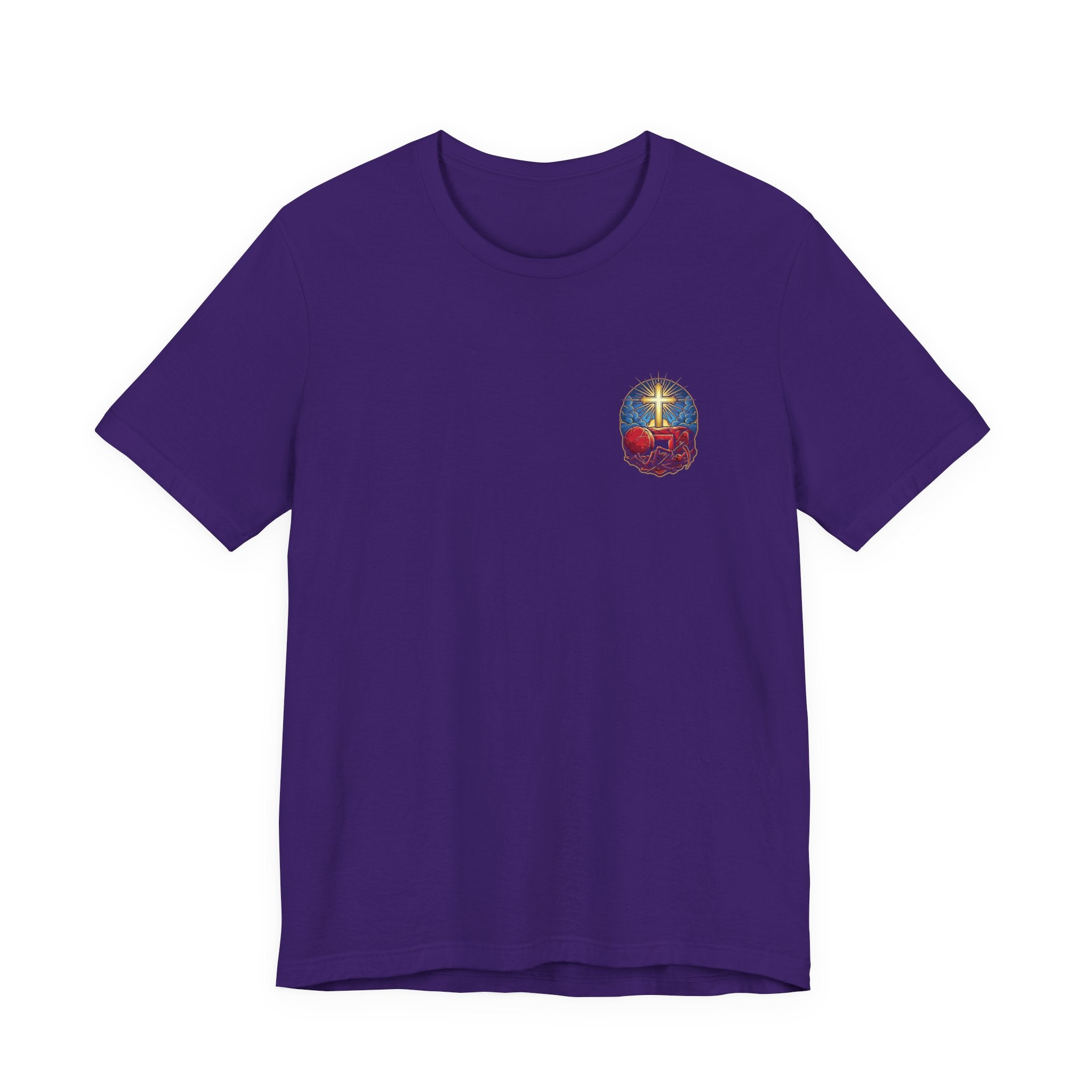He Gives Us the Victory Christian Tee | Reformed Warrior Faith Shirt
