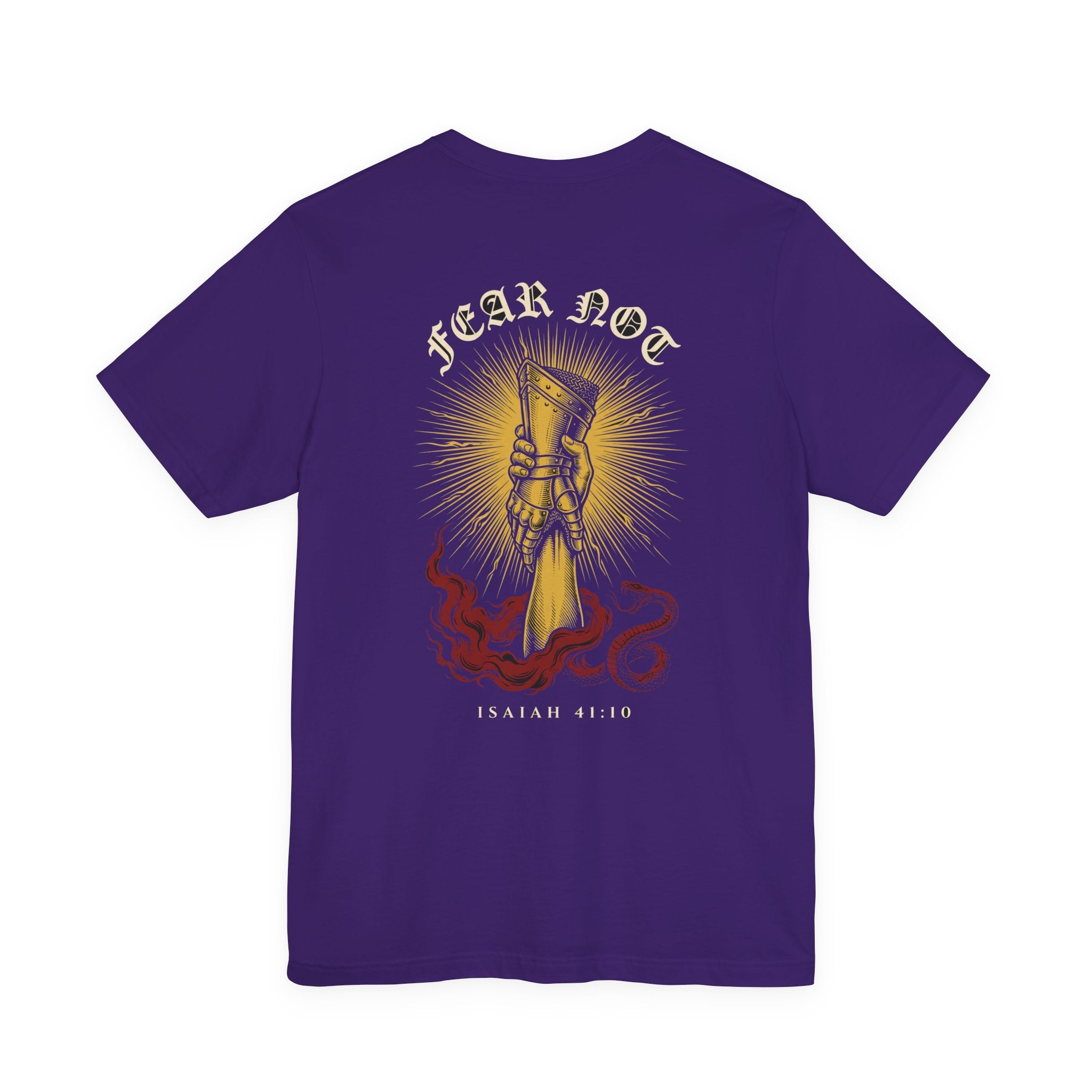 Fear Not Christian Tee | Reformed Warrior Faith Shirt