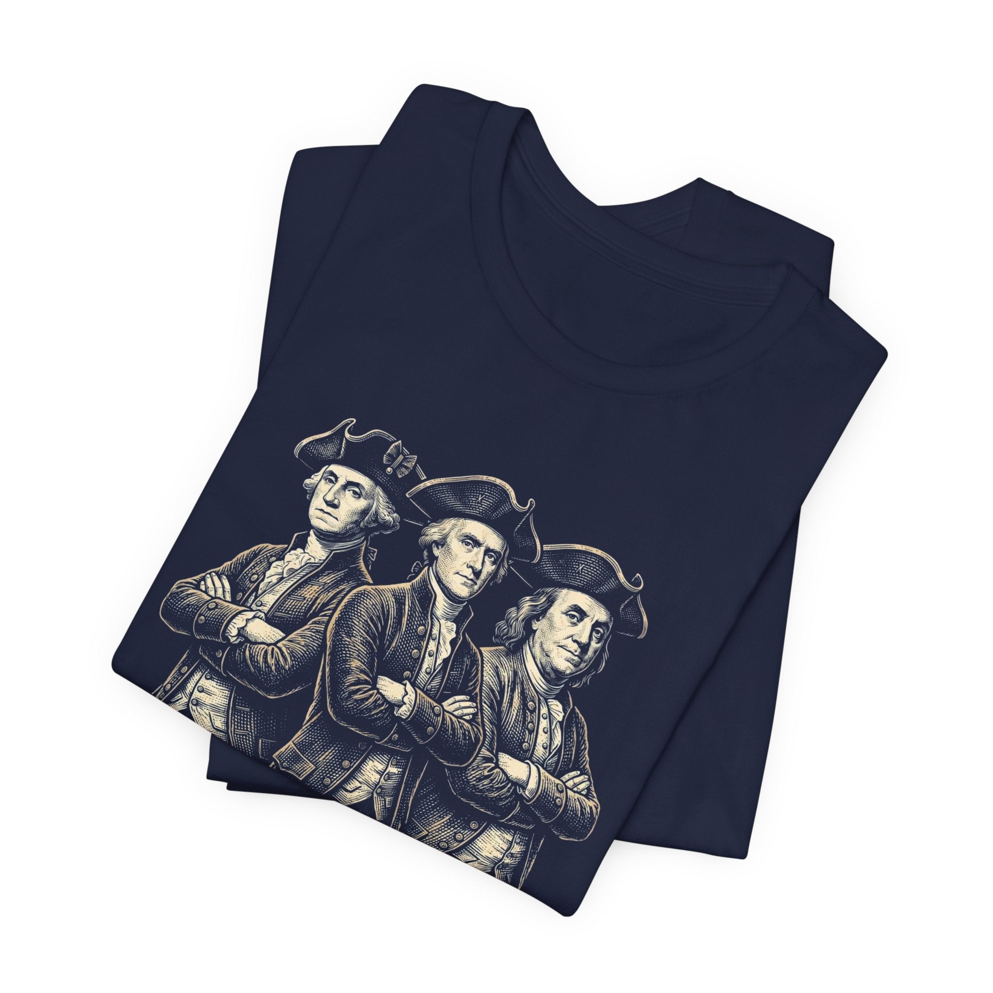 USA Ungovernable Since 1776 T-Shirt | Funny Founding Fathers 4th of July Tee | Patriotic Gift