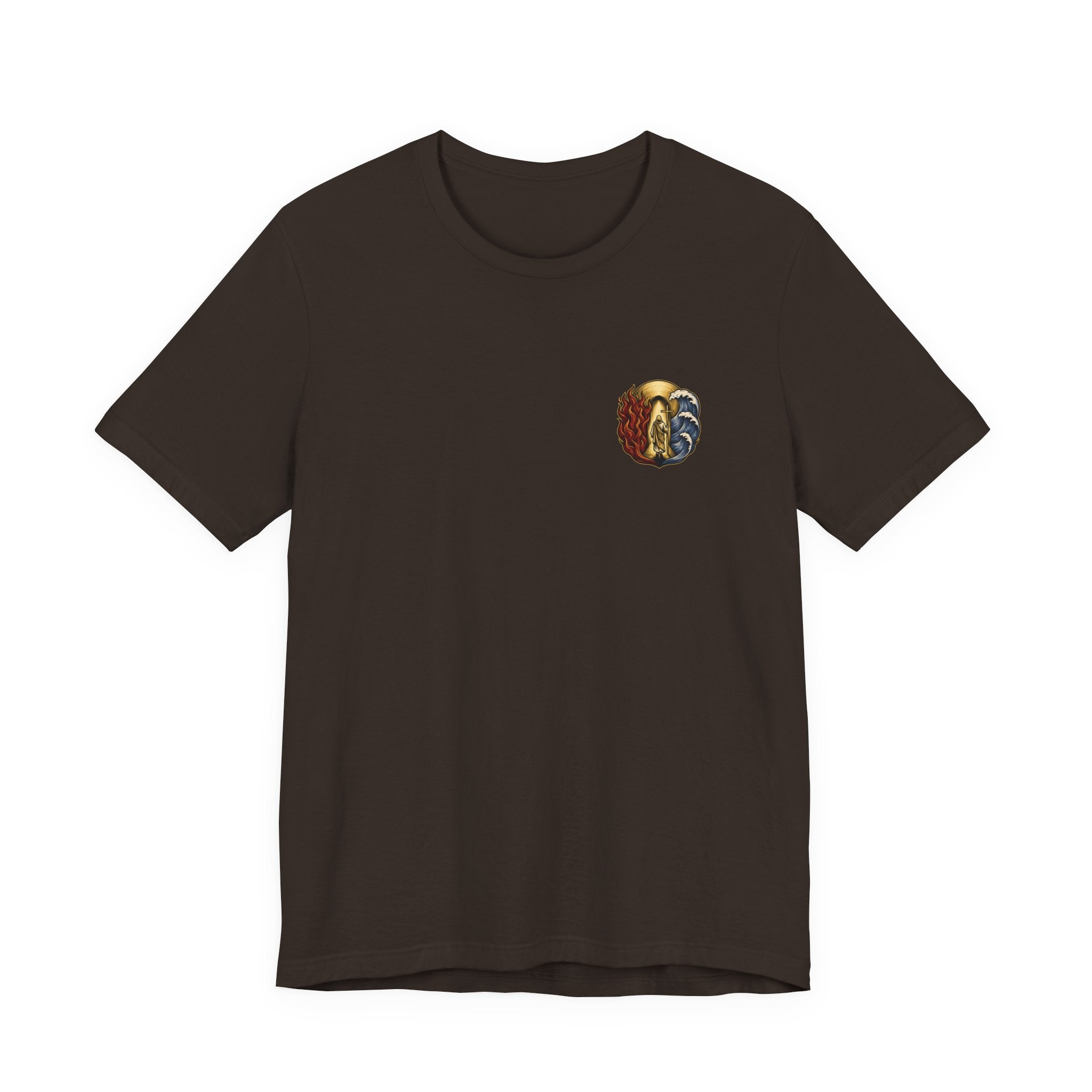 Through Fire and Water Christian Tee | Reformed Warrior Faith Shirt