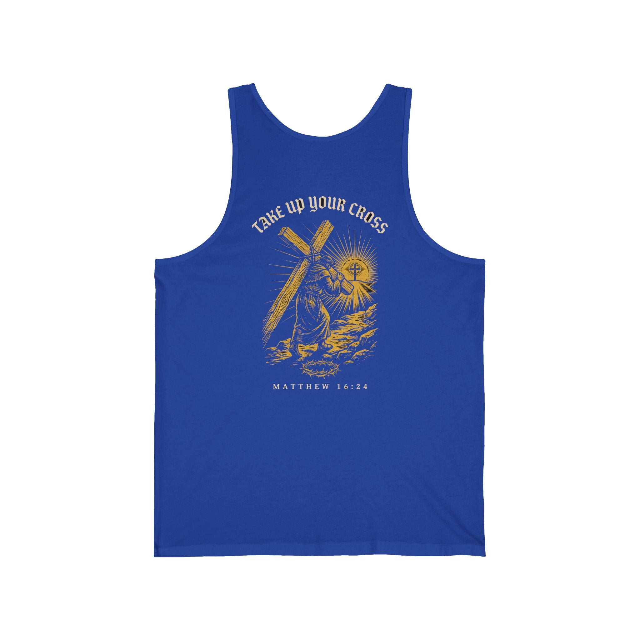 Take Up Your Cross Christian Tank | Reformed Warrior Faith