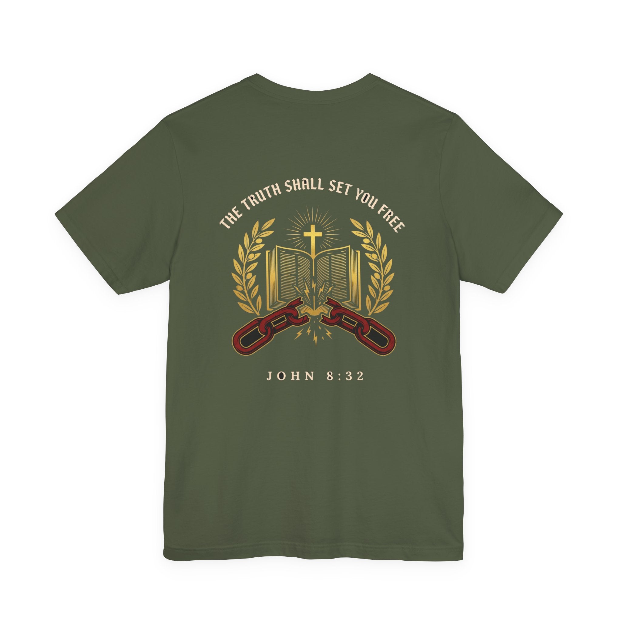 The Truth Shall Set You Free Christian Tee | Faith Bible Verse Shirt