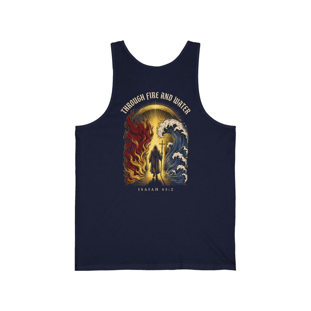 Through Fire and Water Christian Tank | Reformed Warrior Faith
