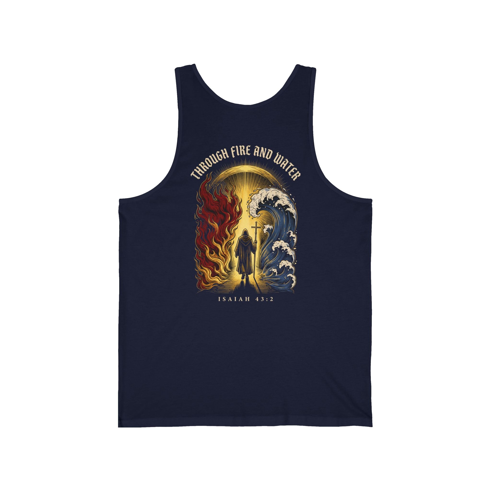 Through Fire and Water Christian Tank | Reformed Warrior Faith