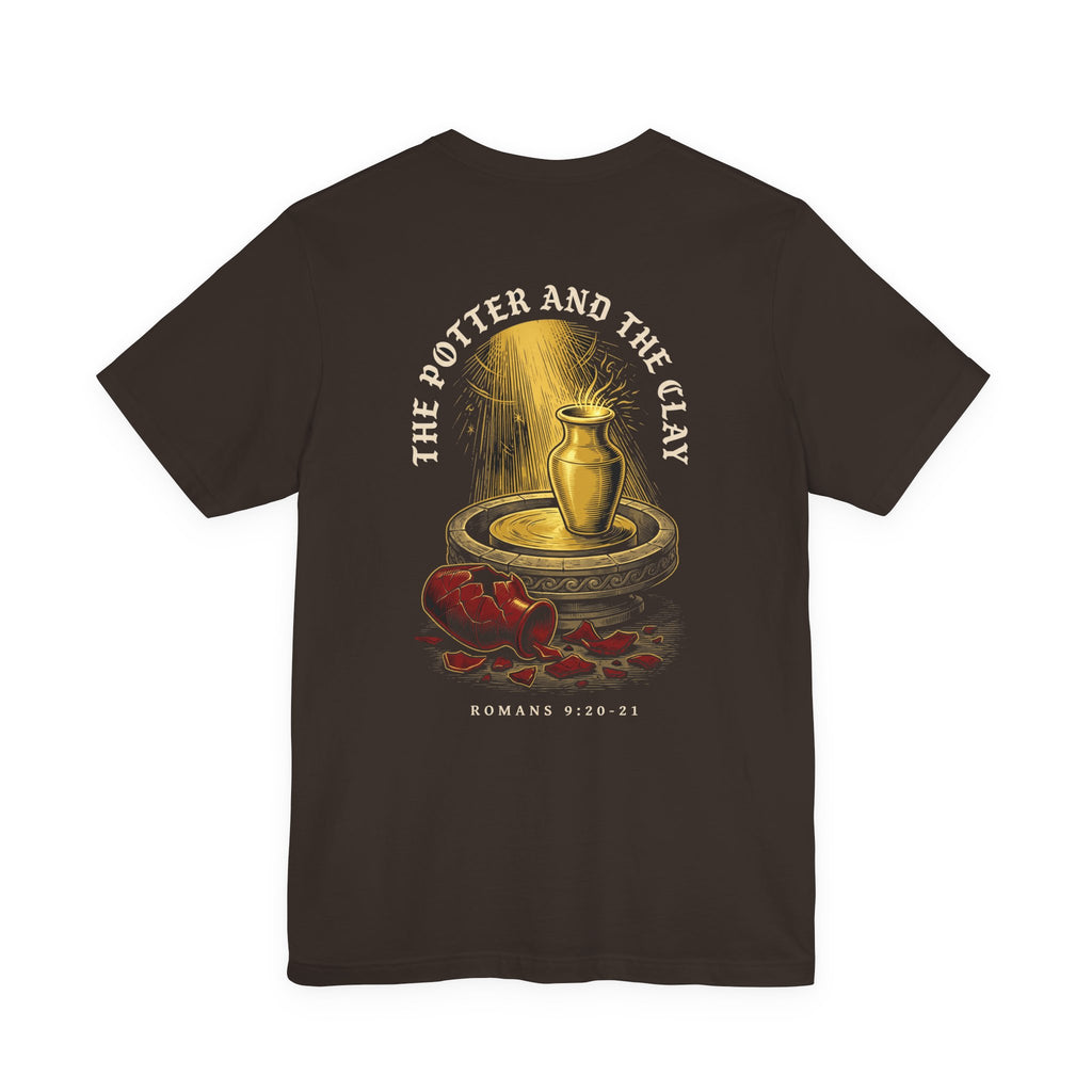 The Potter and the Clay Christian Tee | Reformed Warrior Faith Shirt