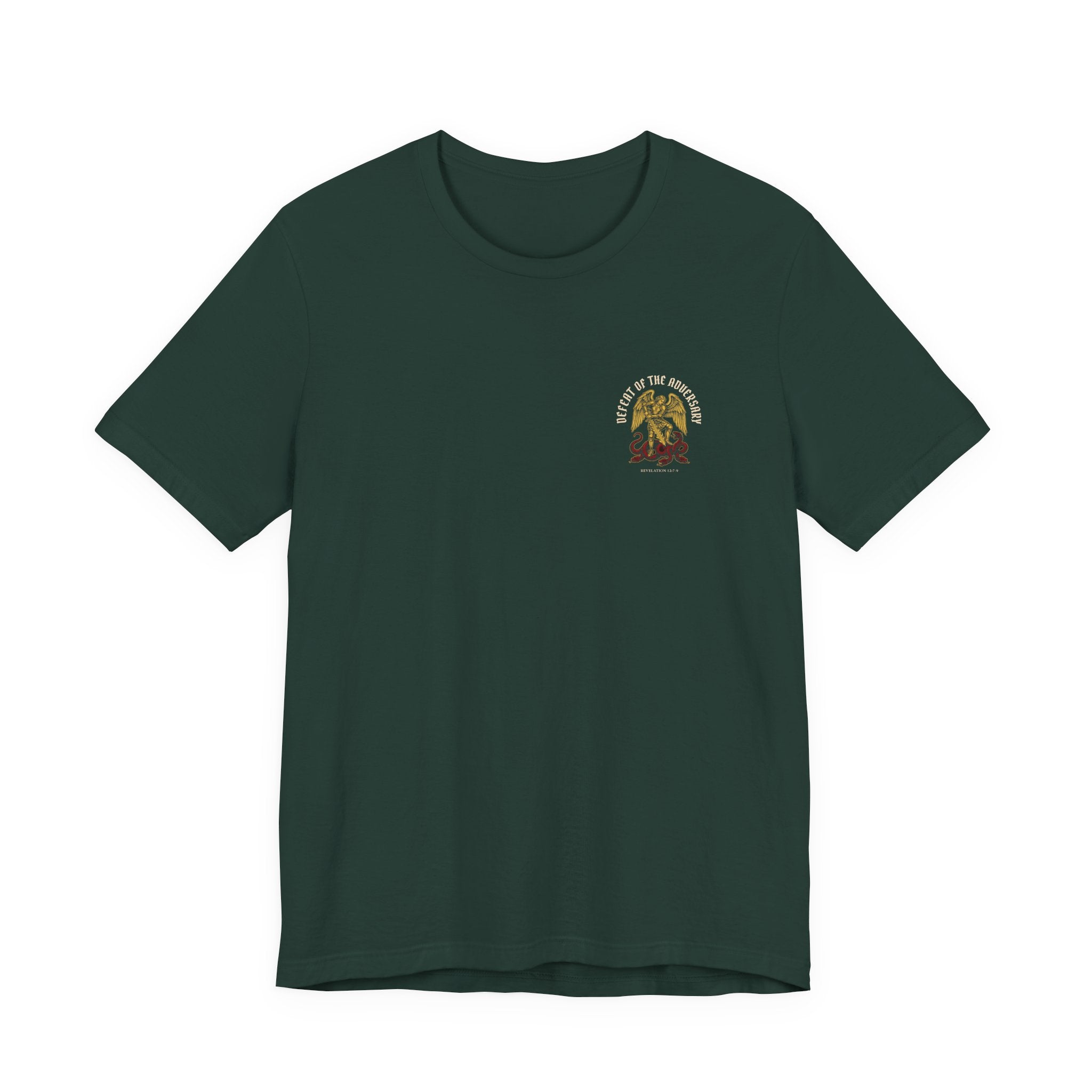 Make No Peace With Evil Christian Tee | Warrior Faith Bible Shirt