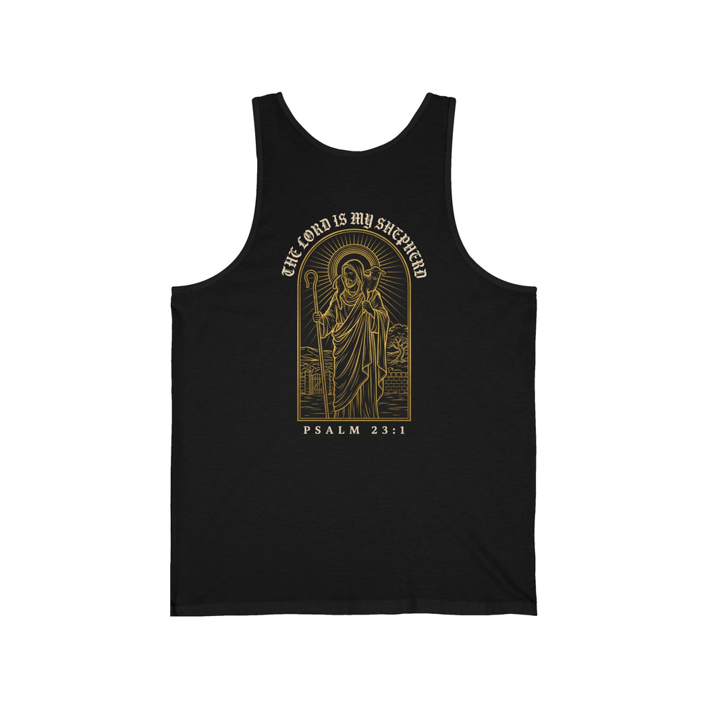 The Lord Is My Shepherd Christian Tank Top | Faith Bible Verse