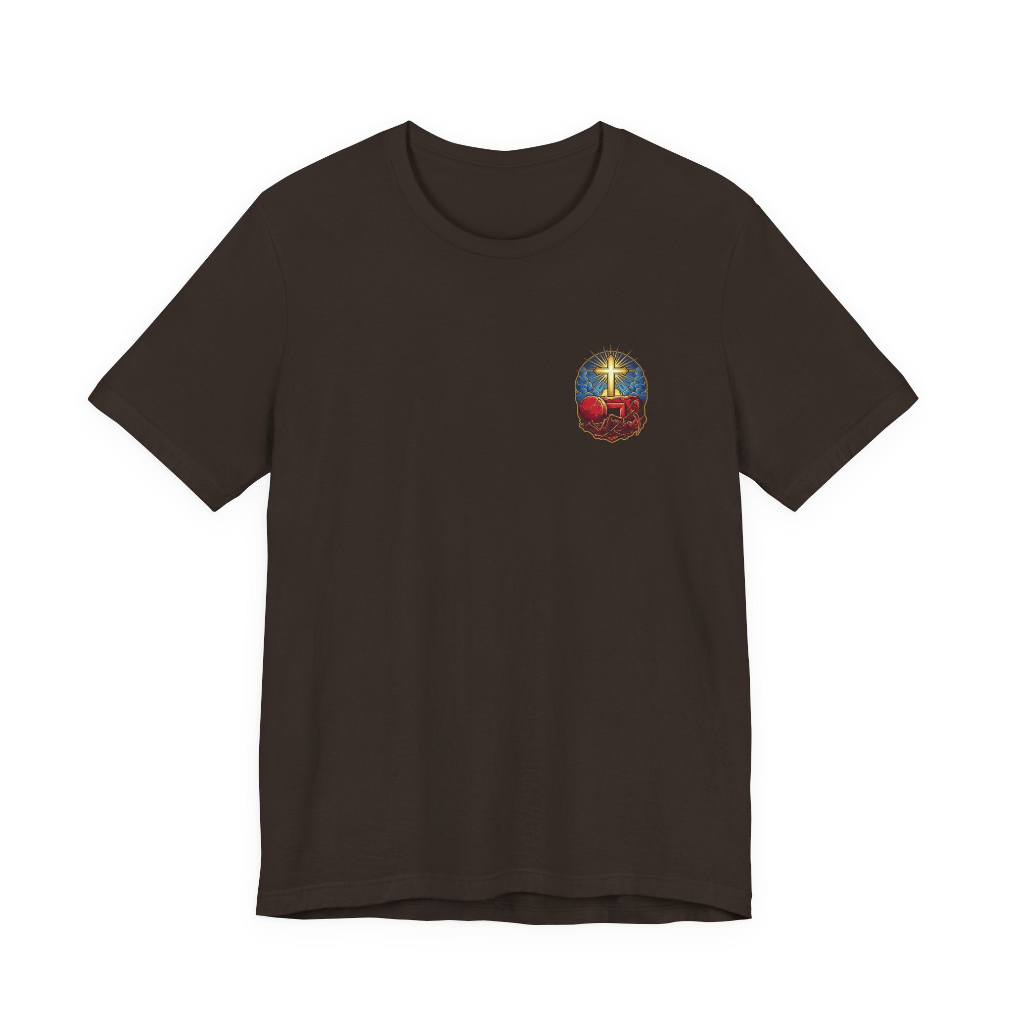 He Gives Us the Victory Christian Tee | Reformed Warrior Faith Shirt