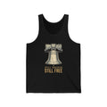 Still Cracked. Still Free. Tank Top | Funny Liberty Bell 4th of July Tee | History Gift