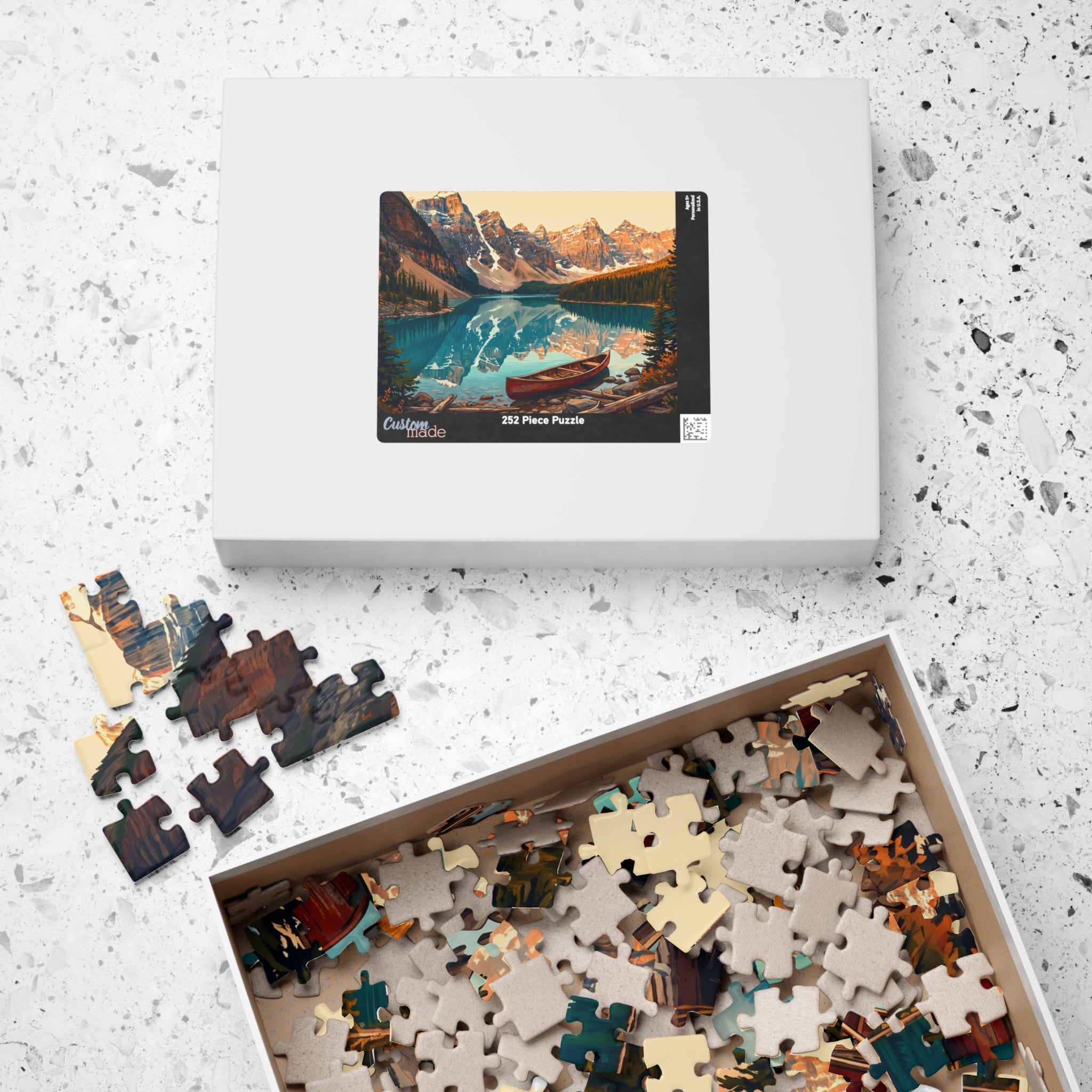 Banff Moraine Lake Jigsaw Puzzle | Canadian Rockies Scenic