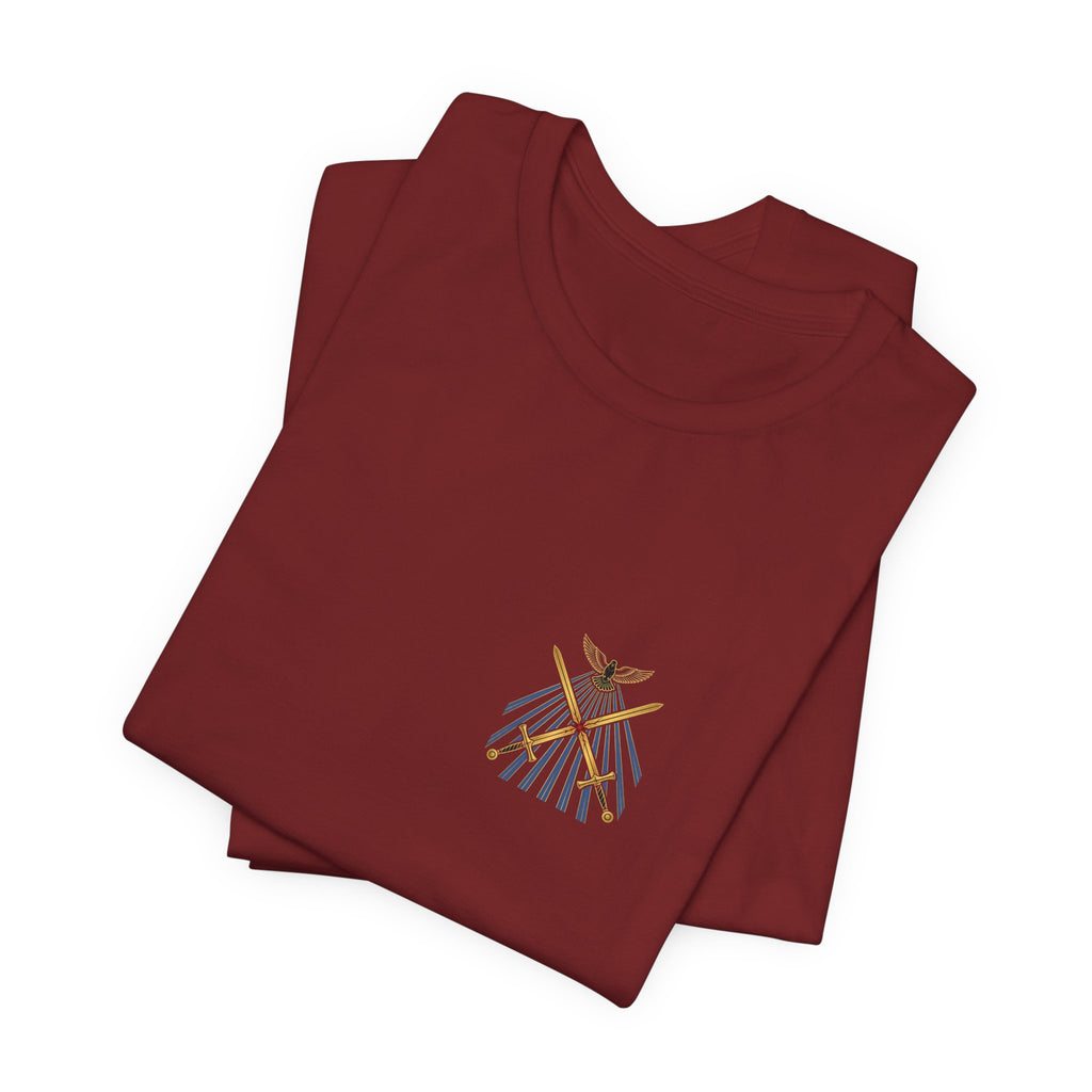 Not by Might Nor by Power Christian Tee | Reformed Warrior Faith Shirt
