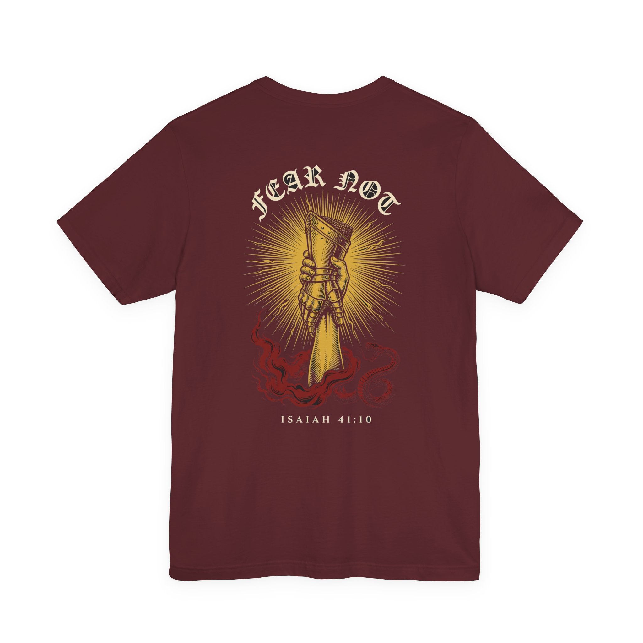 Fear Not Christian Tee | Reformed Warrior Faith Shirt