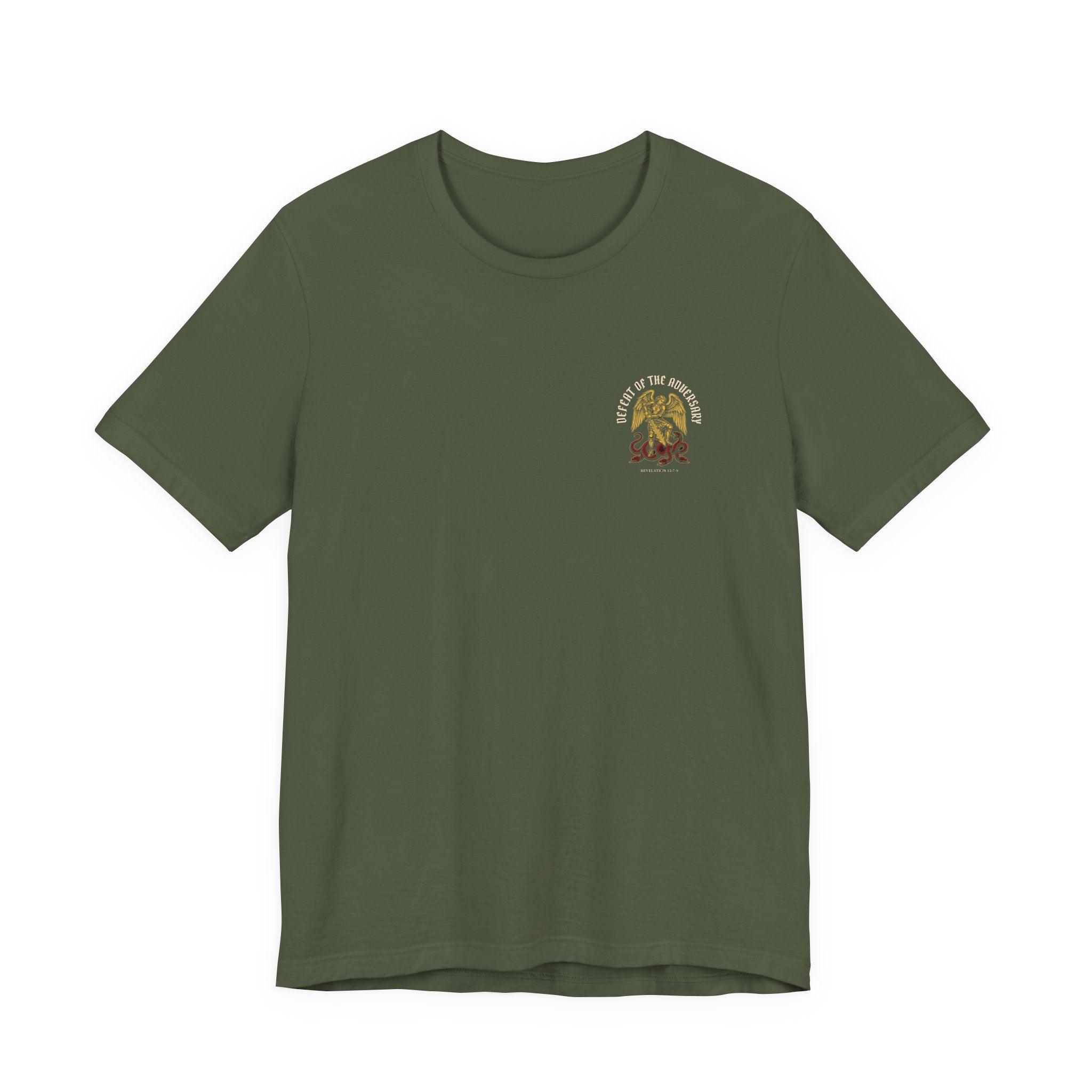 Make No Peace With Evil Christian Tee | Warrior Faith Bible Shirt