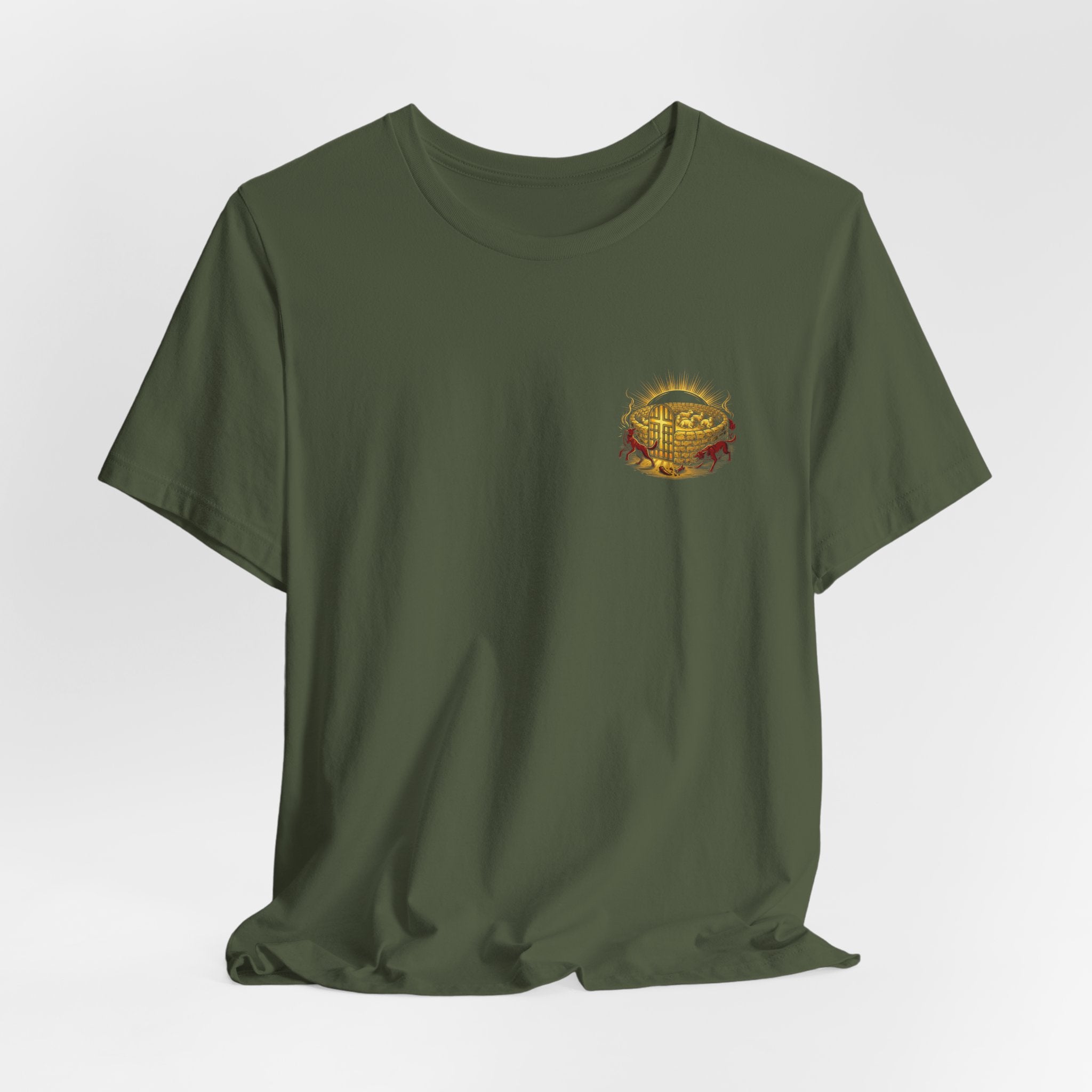 No One Will Snatch Them Christian Tee | Reformed Warrior Faith Shirt