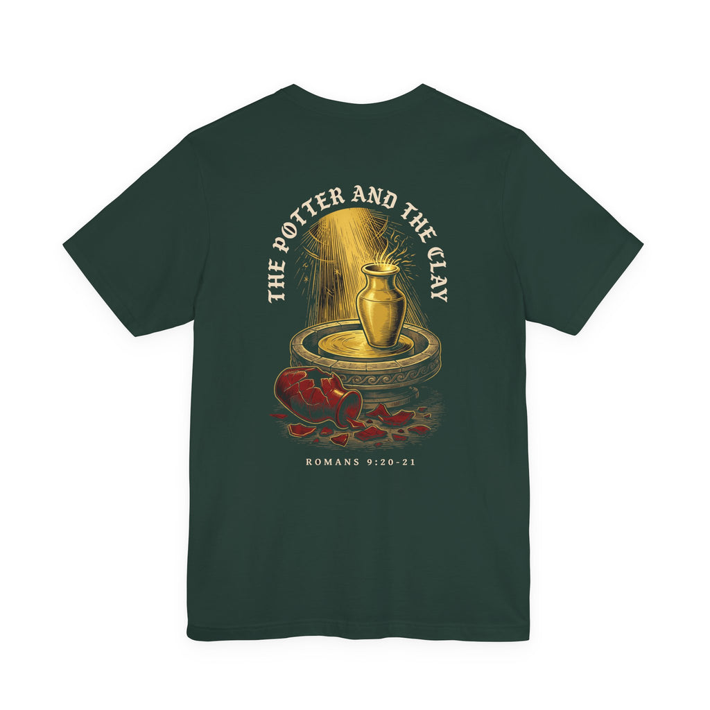 The Potter and the Clay Christian Tee | Reformed Warrior Faith Shirt