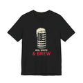 Red White and Brew T-Shirt | Funny 4th of July Beer Tee | Patriotic Drinking Gift | Craft Beer Lover Shirt